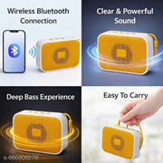 DPM Portable Bluetooth Speaker with Mic, Deep Bass Audio, RGB Glow, USB Playback