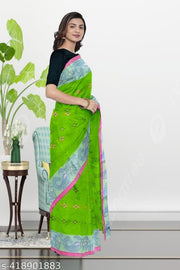 Tant Pure Cotton Handloom Saree