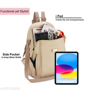 New Classic Waterproof Backpack for Women & Girls - School, College, Travel, Casual & Outdoor Use | Women and Girls Fashion Mini | Casual Backpack Bags For College, Tuition, Office