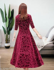 VELVET DRESS