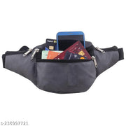 ZNW-ENTERPRISE-Waist-Bag-For-Men & Women-Polyester-Zipper Closure-Adjustable Straps-Stylesh waist bag
