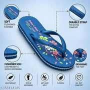 Ortho +Rest Extra Soft & Comfortable Hawaii Slipper for Women's & Girl's | Orthopedic & Diabetic Chappal| Ortho  Comfortable Flip -Flops for Daily Uses