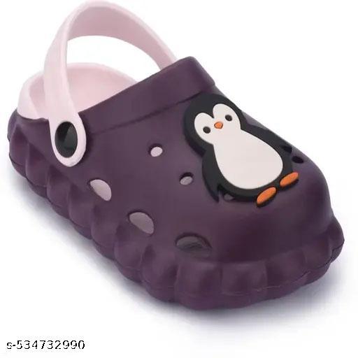 Kids Fancy Clogs /Crocs /Sliper /Floter For Girls & Boys In Purple.