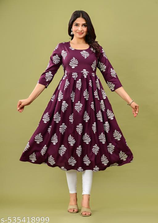 new woman anarkalikurtis |new trending anarkali kurtis