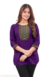 Women Short Kurti new Trendy Short Kurti For Girls