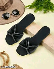Stylish Woman flat comfortable