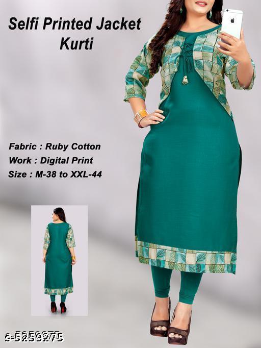 Women's Printed Cotton Kurti