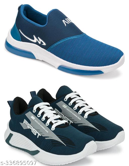 Free Kicks Combo Of 2 Stylish Shoes For Men