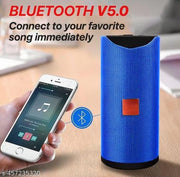 Speaker TG-113 Blue Wireless Portable Bluetooth Speaker Stereo Sound Outdoor Speaker Surround Support