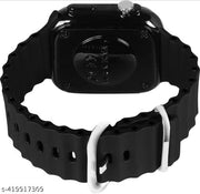 Trendy Black Colour Designer Strap Digital Watch for Unisex Kids Boys n Girls