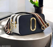 Graceful Stylish Women Slingbags ( Black)