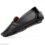 Men's stylish black juti loafers shoes for formal and casual wear RK2110_Black