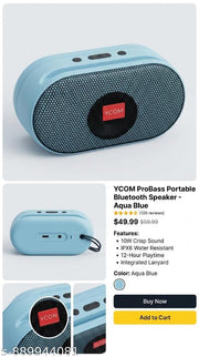 Bluetooth speaker, wireless speaker, portable speaker, music speaker, audio speaker.