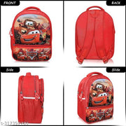 Lightweight Kids School Backpack 15L Cartoon Printed Bag for Boys & Girls | Cute Travel Backpack Bag for Children 3-5 Years Ideal for Preschool Nursery to 1st School Bag