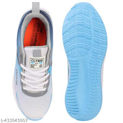 CLYMB Casual Sport for Men | Stylish Lace-Up Sneakers with Cushioned Insole | Comfortable Walking Shoes with Rounded Front Running shoes