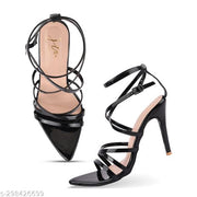 JM LOOKS Women's  Fashion Sandals|Stylish Design Heels for Girls| Heels for women| Women Footwear