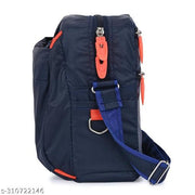 MIOS Essentials Men's Sling Bag Stylish Cross Body Travel Office Business Messenger Bag for MEN & WOMEN (WATERPROOF) (BLUE) LARGE SIZE 6L