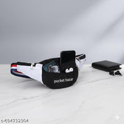 Stylish Waist Bag | 5 Zipper Compartments | Unisex Travel Pouch