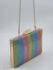 ITALIYAN DOM FRAMED BOX CLUTCH FOR WOMAN