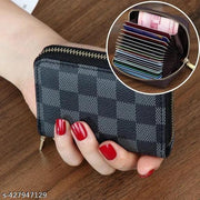 Printed Card holder for woman