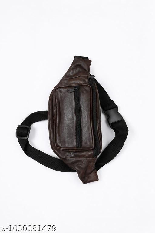 Urban  leather waist bag  men / women