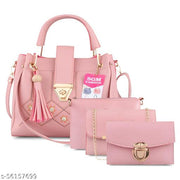 Trendy Women Women Handbags Set