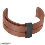 22MM SiliconeStrap with Folding Magnetic Lock Compatible with Watch 3 45mm/ Watch 46mm/Gear S3 Classic/Frontier Compatible All 22MM Watches(Only Strap)