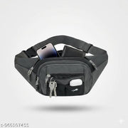 Waist Bag fanny pack bum bag travel passport holder chest bag phone holder Waist Bag fanny pack bum bag travel passport holder chest bag phone holder (Black)