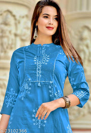Printed Cotton Kurtis for Wedding (ONLY KURTI)