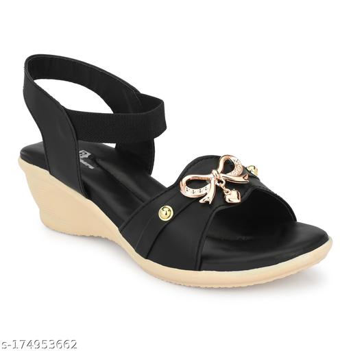 Stylish Women Wedges Heels : Fashion Women Heels Sandals : Ladies Heels : Heels & Sandals