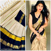 Hathi Saree (Elephant Design) Cotton Silk Saree