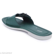 Ango Soft Footbed Sandals for Women Lightweight & Comfortable Daily Wear Fashion Sandals Pack of 2