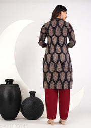 Beautiful Paisley Print Cotton Kurti