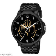 KINGLAND black Silicon Belt Watch For boys,Men