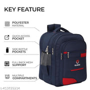 60l gladius large size School Bag for class 6th -10th Suitable for boys and girls