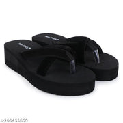 Two Soft Women's Slippers /Daily use stylish slippers/flipflop/Heels Slipper for Women & Girls /Doctor Ortho Slipper