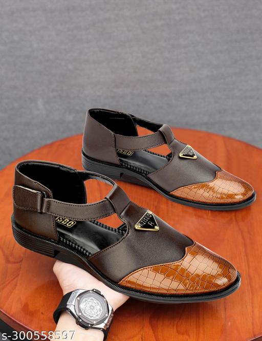 Hzisbo Men's Casual Sandals & Stylish High Premium Quality Unique Trendy Men Sandals