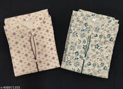 Combo of 2 Printed Kurtis