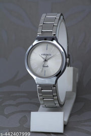 Fancy Design Metal Chain Analog Watch For Womens & Girls