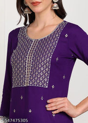 Women Georgette Printed Front Slit Kurta |Lace border/ dresses For Women | Party wear dresses| Gown for women | Long Gown for women | Ladies Gown \Anarkali Kurtis\Rayon Kurtis\Cotton Kurtis\Rayon Kurta Sets