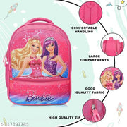 Lightweight Kids School Backpack 15L Cartoon Printed Bag for Boys & Girls | Cute Travel Backpack Bag for Children 3-5 Years Ideal for Preschool Nursery to 1st School Bag