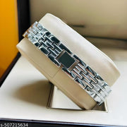 sliver Round Metal BD Analog Girls and Women Watch