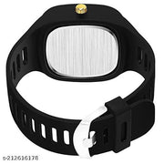 New Generation Ultimate Smart Look Attractive Square Analog Watch - For Trendy boys' watches Fashionable boys' watches Stylish boys' watches Boys' trendy wristwatches