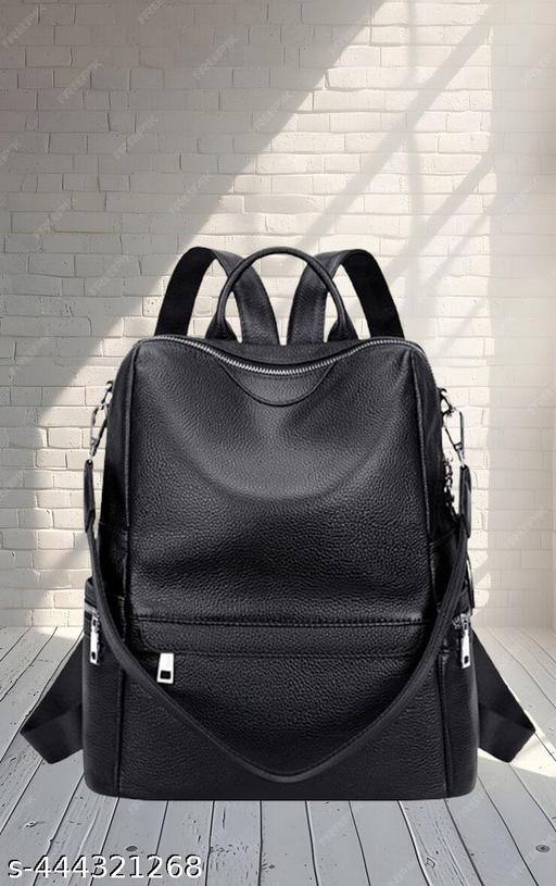 Bohobuzz Backpack Purse for Women Convertible Travel Vintage PU Leather Bag(Backpack,bag,backpack for women women bag fashion,stylish)