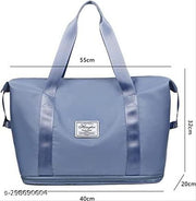Large Capacity Travel Bag, Heavy Quality Lightweight Waterproof Travel bag, Easy to carry, Traveling Bag for women, 40cm Expandable Travel Bag