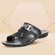 TieFit Men's Light Weight Sandal & Flip Flop Combo Of 2 Pair|| Super Soft and Thik || Outdoor Slip On|| Work From Home Slider|| Anti Skid Sole||