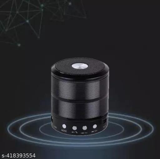 VA WORLD WS-887 Mini Bluetooth Speaker Mini Bluetooth Sound Box Wireless Portable Bluetooth Speaker TF-Card Supported (COLOUR ASSORTED)