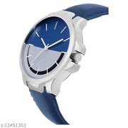 Multicolor (Pack of 3) Leather Analog Watch for Men