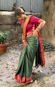Cotton Silk Saree With Blouse Piece