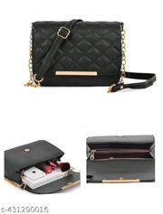 Sling bag stylish design fence imbordered sling bag